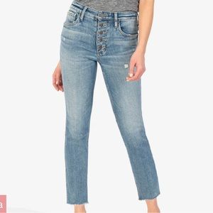 NWT Kut from the Kloth Fab Ab High Rise Jeans Size 0